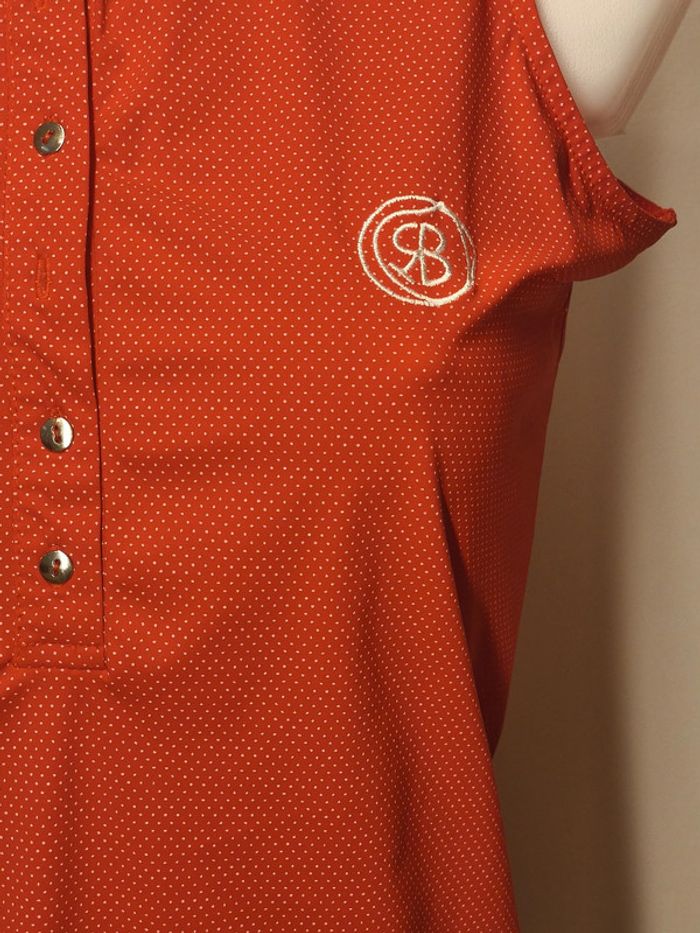 Blouse Chiberta Femme Taille XS Rouge - photo numéro 5