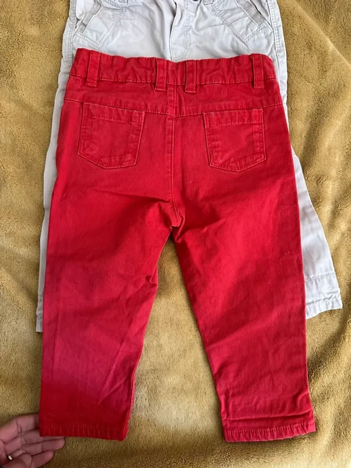 Lot de 2 pantalons 18 mois Obaibi - photo numéro 3
