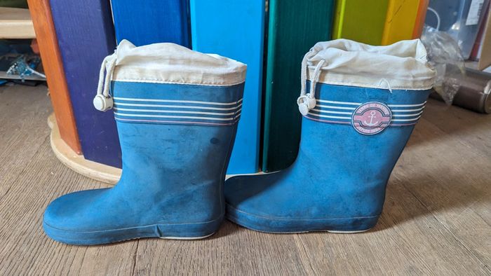 Bottes de pluie terre de marin 30 - photo numéro 3