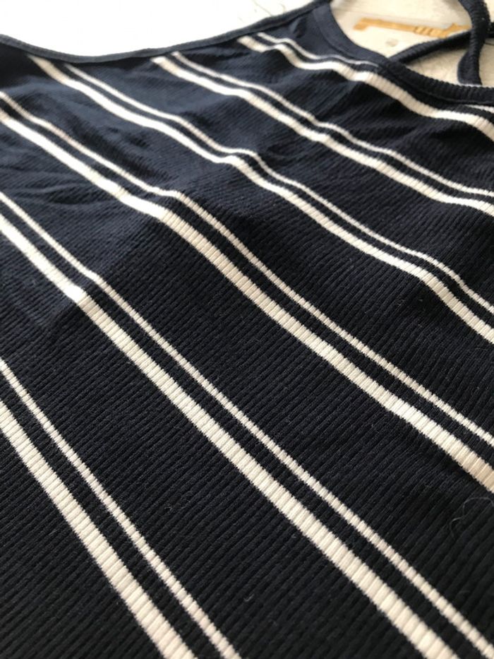 Débardeur rayé marine - photo numéro 3