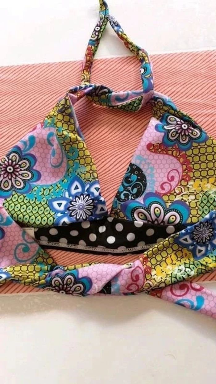 Maillot de bain 2 pièces taille M - photo numéro 7