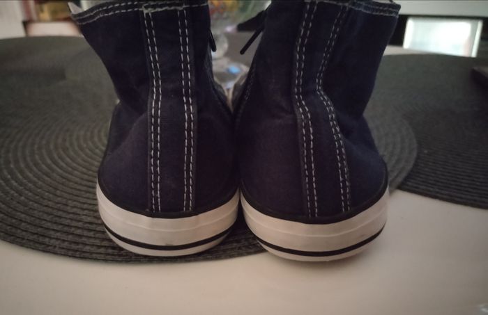 Baskets montantes bleu marine neuves - photo numéro 7