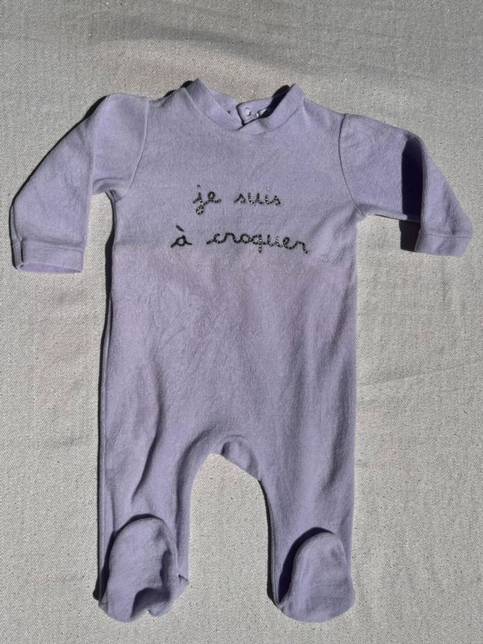 Dors Bien / Pyjama Kinousses Violet * 6 Mois
