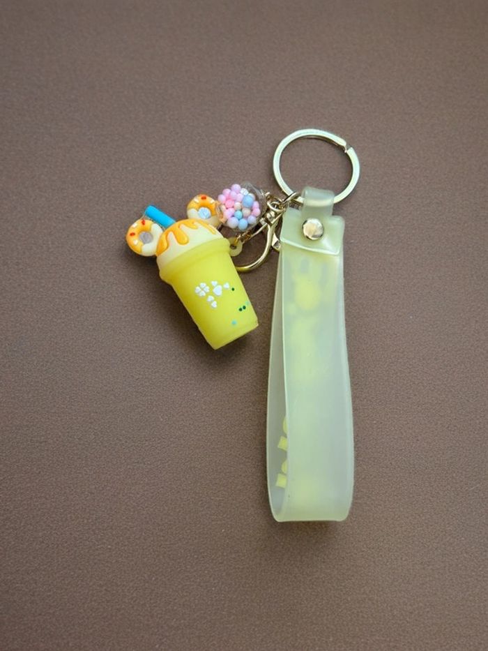Porte clés Glace jaune - photo numéro 2