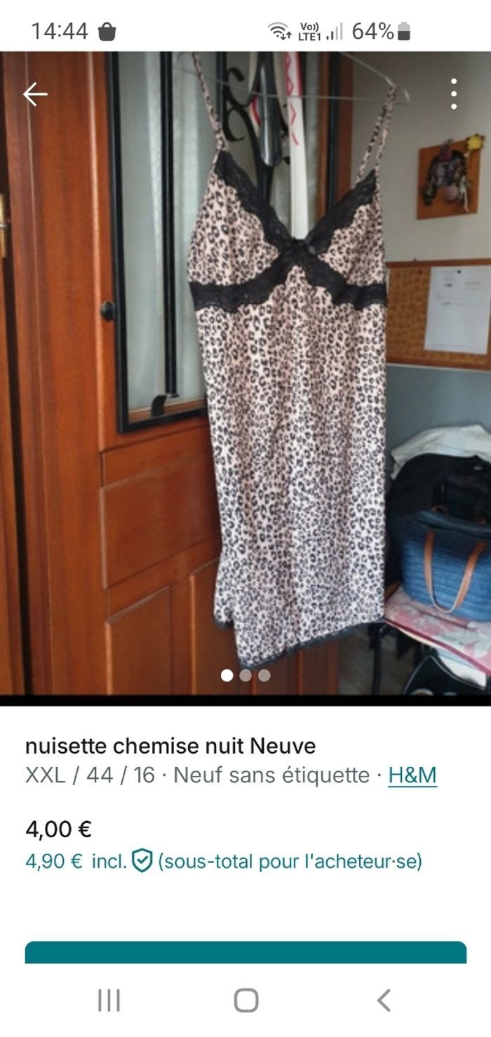 chemises de nuit, nuisette auchoix - photo numéro 2