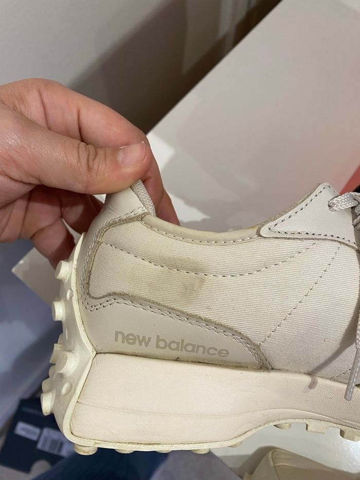 Basket New Balance WS327 beige - photo numéro 3