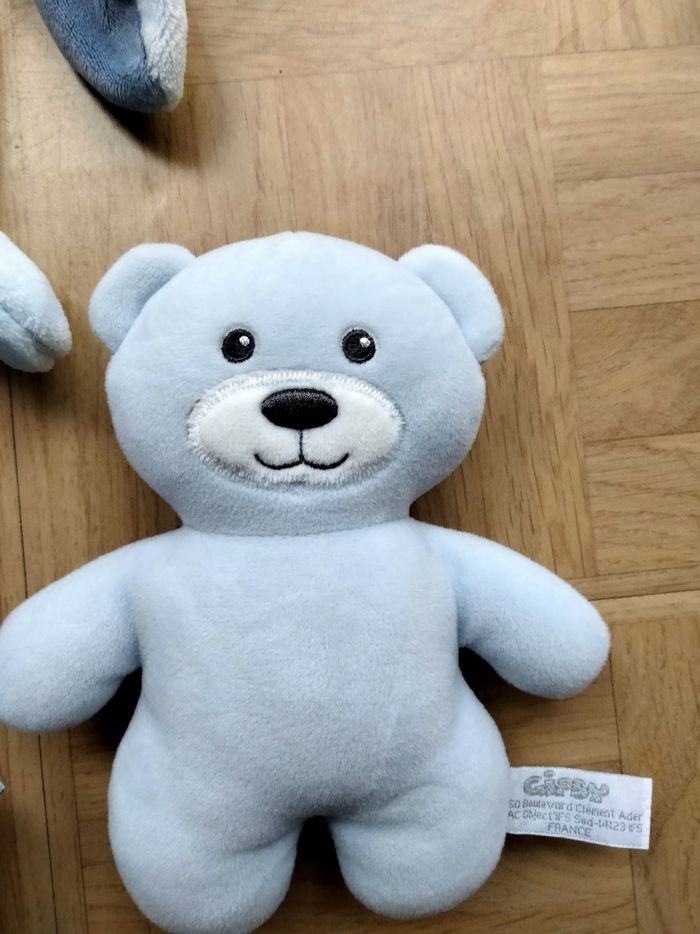 Lapin en peluche Nattou et son compagnon - photo numéro 5