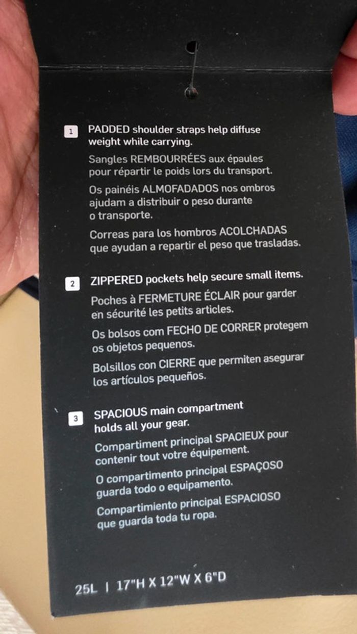 PSG Nike Stadium Paris Saint Germain Sac à Dos 2019 Neuf Officiel Vintage - photo numéro 6