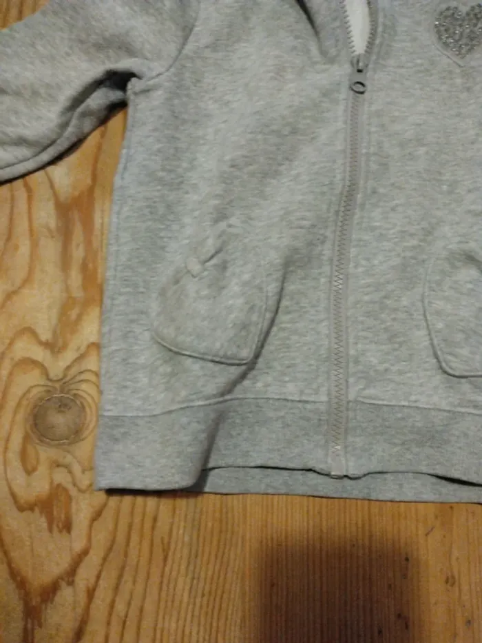 Veste Jogging Sport Fille 6 ans - photo numéro 4