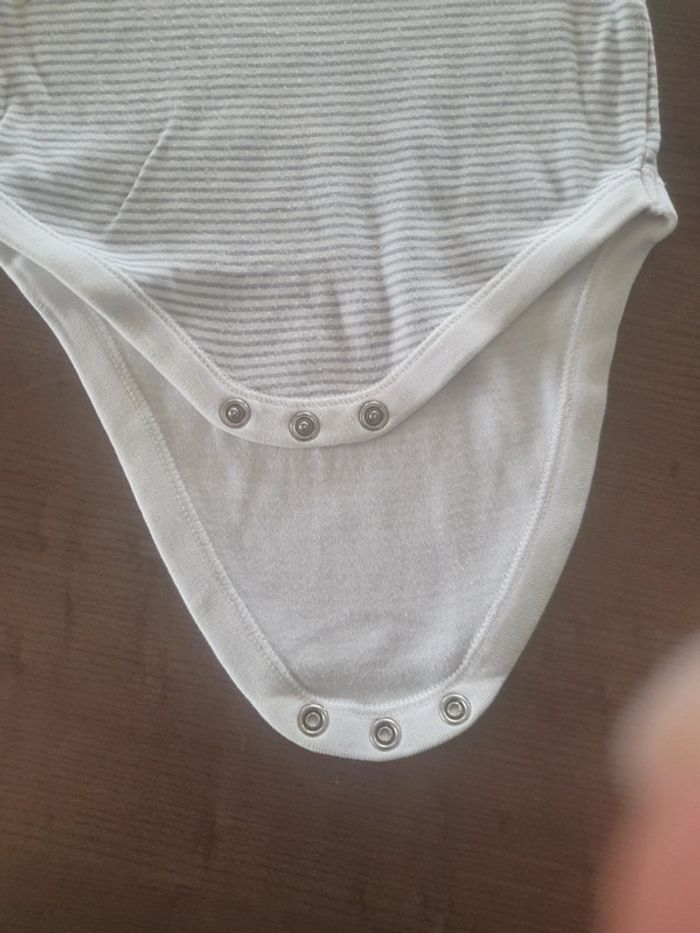 Body manches courtes rayé - photo numéro 3