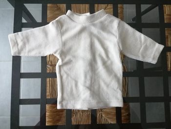 Pull velour côtelé