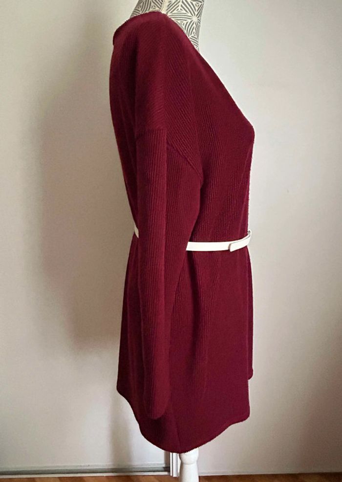 Robe pull bordeaux Shein - photo numéro 2