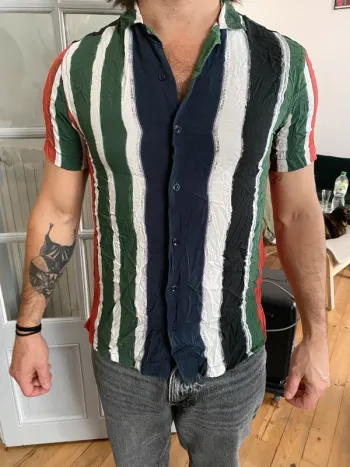 Chemise à rayures Zara