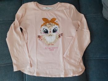 Tee shirt manches longues 4-6 ans