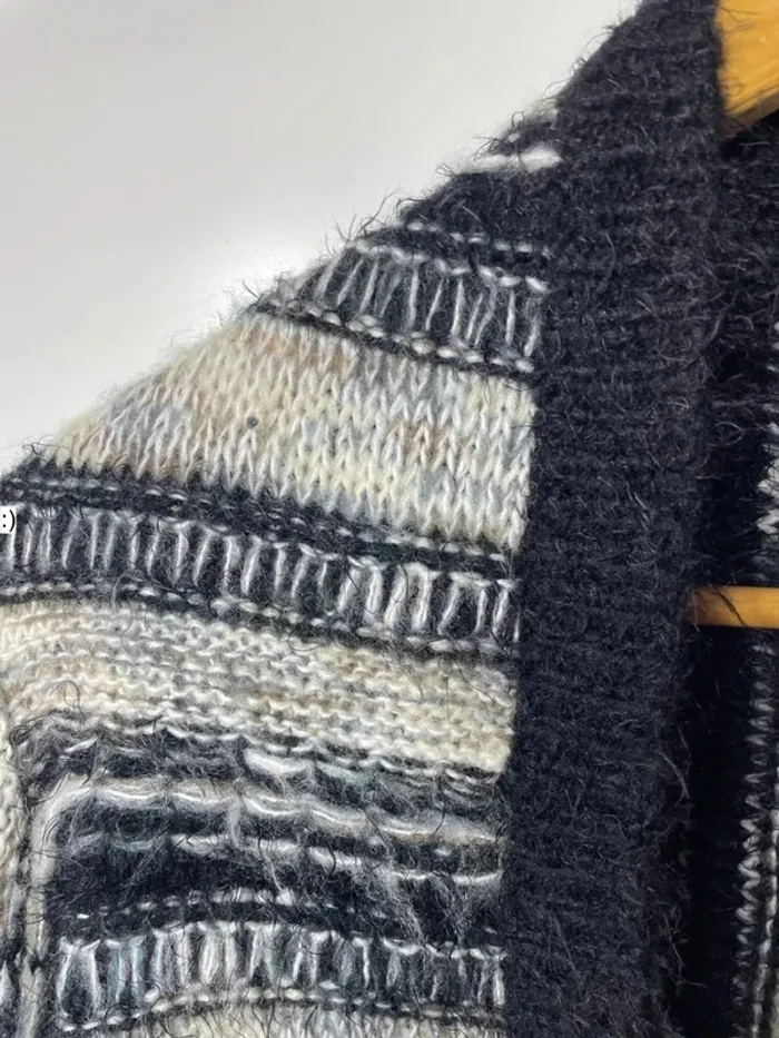 Gilet cardigan à franges femme taille 46 / vintage dressing - photo numéro 6