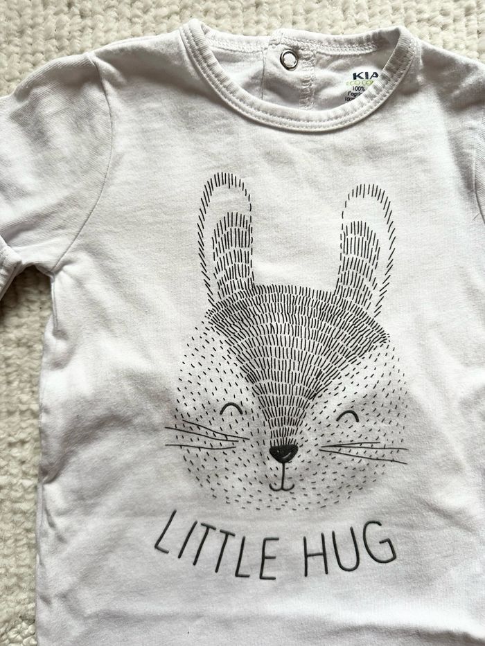 Pyjama 6 mois Kiabi lapin - photo numéro 2