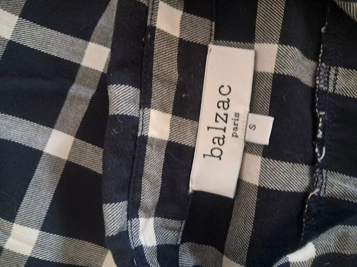 Balzac Paris chemise bûcheron T.36/38 en tbe - photo numéro 12