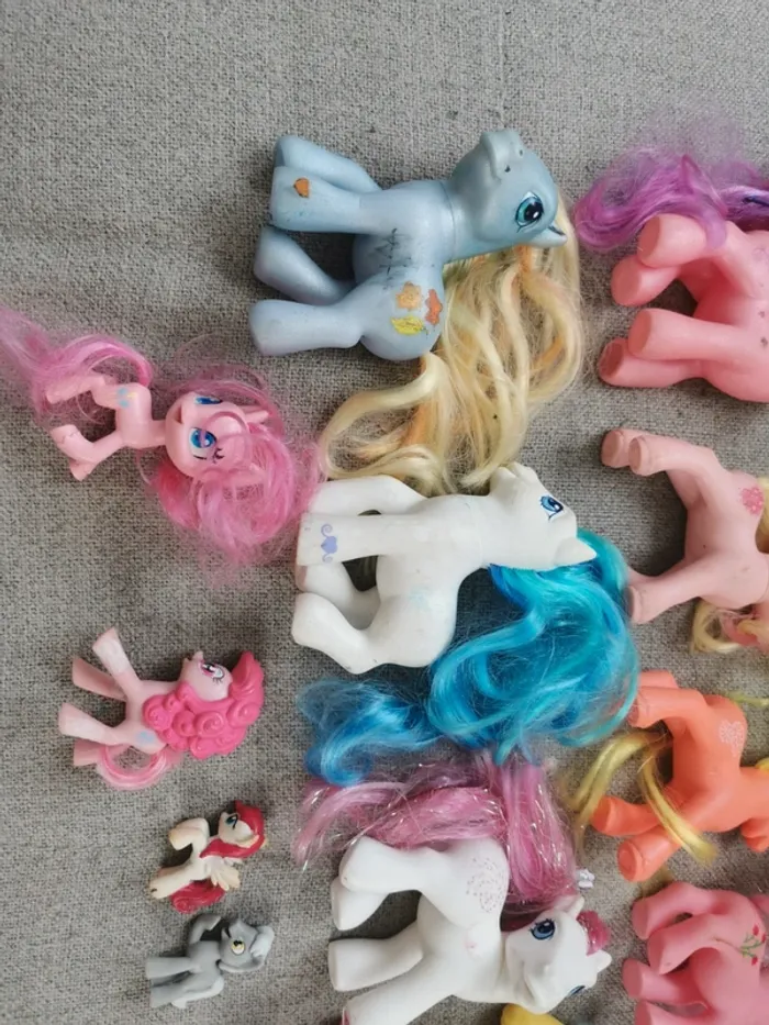 Lot de 18 mon petit poney my little pony vintage Hasbro - photo numéro 2