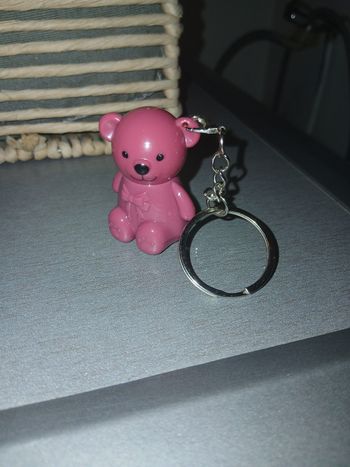 Rouge a lèvres nounours porte clef