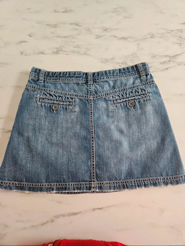 Okaïdi jupe en jeans 12 ans - photo numéro 4