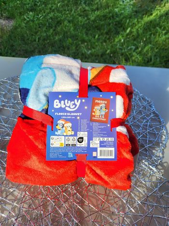Plaid enfant bluey