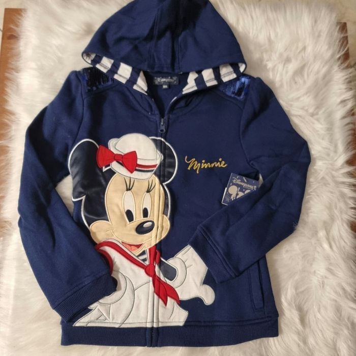 NEUF (non porté) 🏷😍🤩🩷Superbe Sweat 8 ANS fille disneyland paris officiel 🩷🥰😍