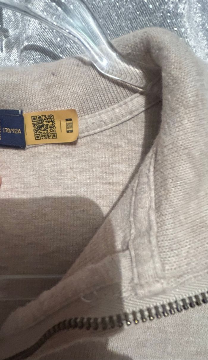 Pull zip beige RALPH LAUREN - photo numéro 4