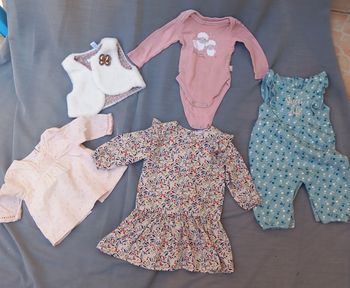 Lot pour fille 3 mois - 5 articles