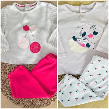Lot 2 pyjamas 2 pièces