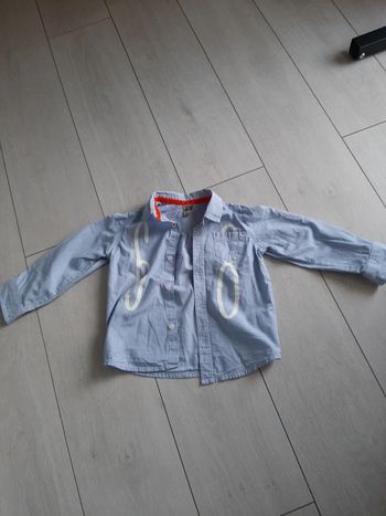 Chemise tape a loeil 3ans