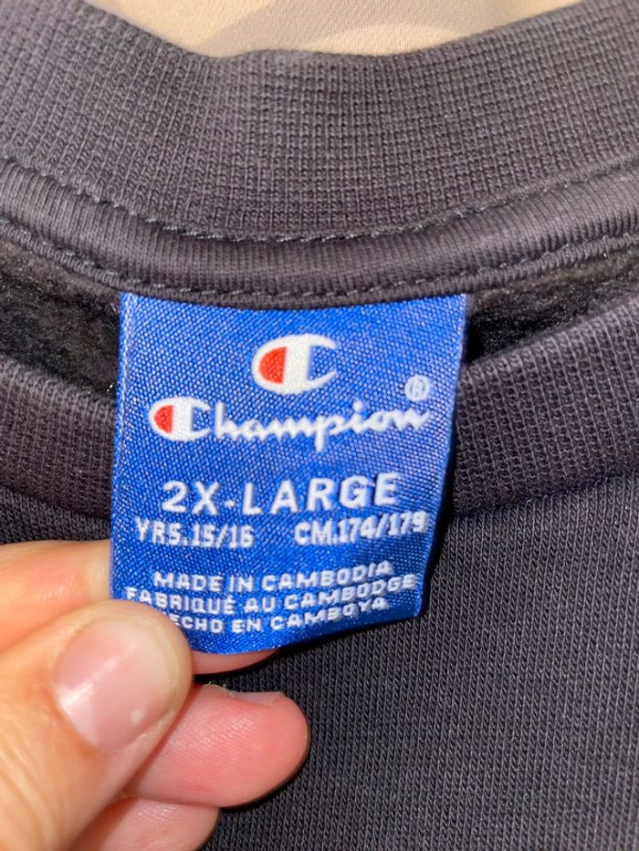 Sweat champion #taille 15/16 ans - photo numéro 3