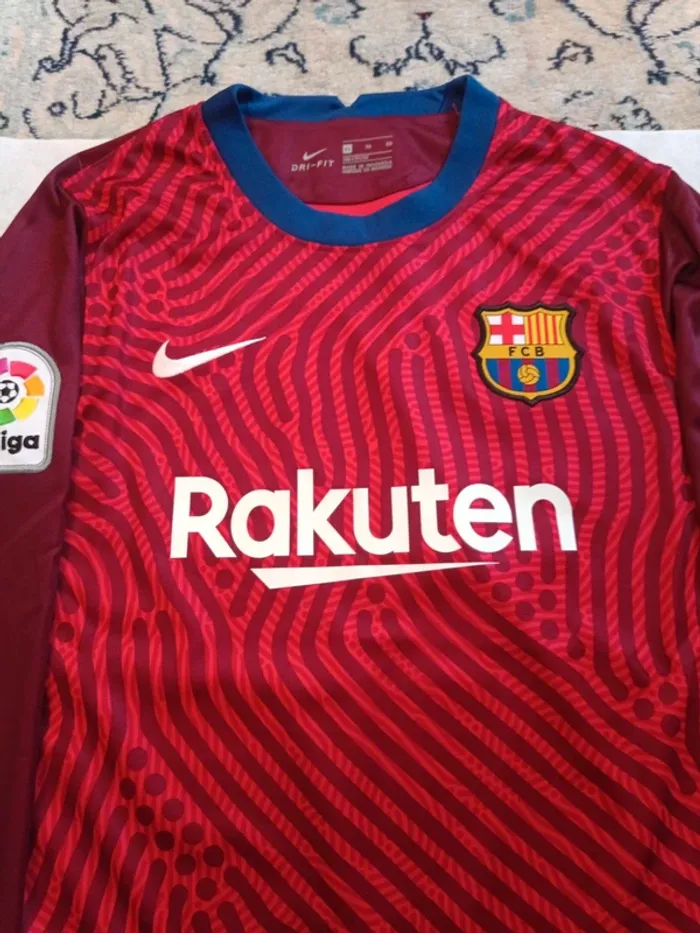 Maillot de foot Nike équipe FC Barcelone taille 14/16 ans authentique neuf - photo numéro 2
