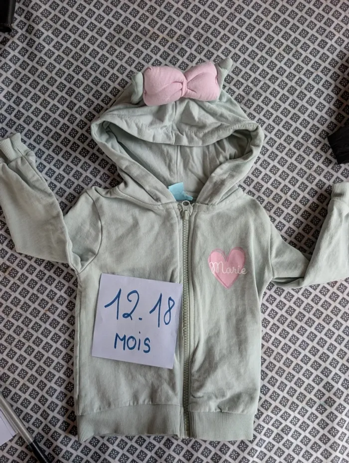 Veste Disney Aristochats bébé fille 12/18 mois