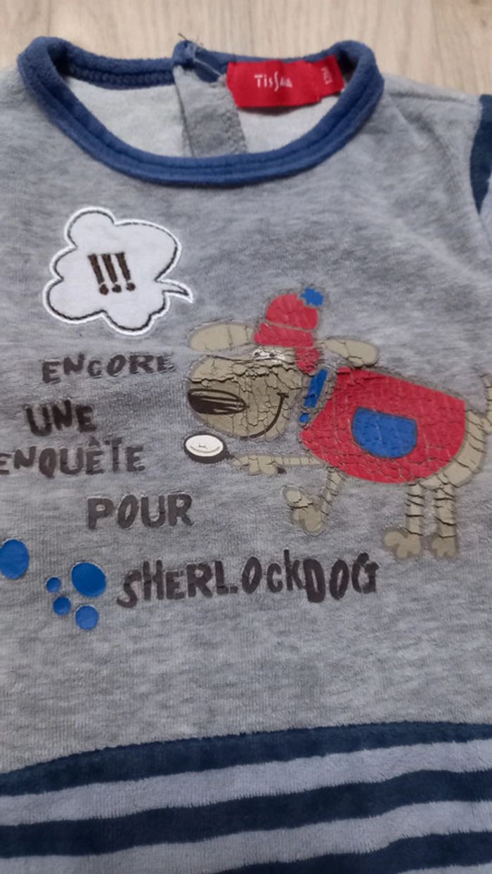 Pyjama en velours - photo numéro 2