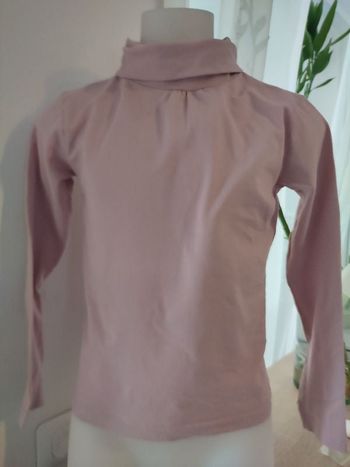 #kytie8ansfille. Col roulé sous pull manches longues taille 8 ans