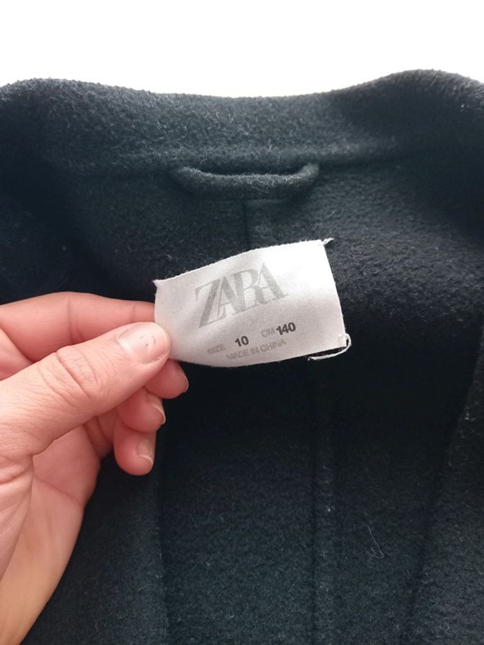 Manteau à drap leger fille 10ans 🖤 - photo numéro 4