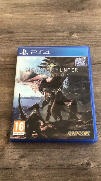 Jeu vidéo Monster Hunter World sur console PlayStation 4