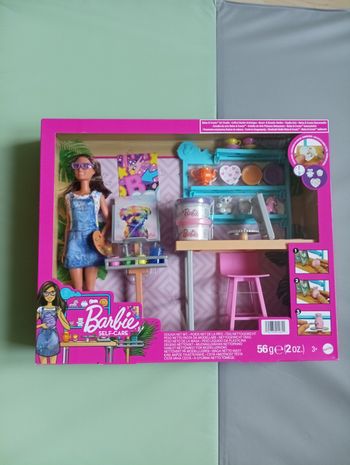 Coffret barbie Artiste - selfcare neuf