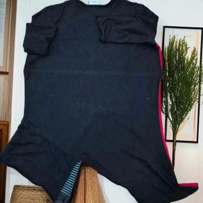 Tunique rouge noir gris 🌹44/46 🌹 canda - photo numéro 2