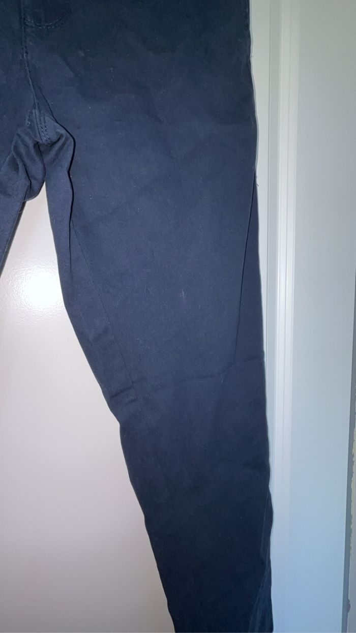 Pantalon chino bleu marine homme Ted Lapidus taille 40 - photo numéro 2
