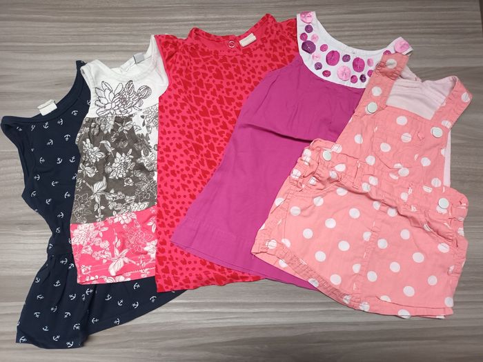 Lot 5 robes T6mois