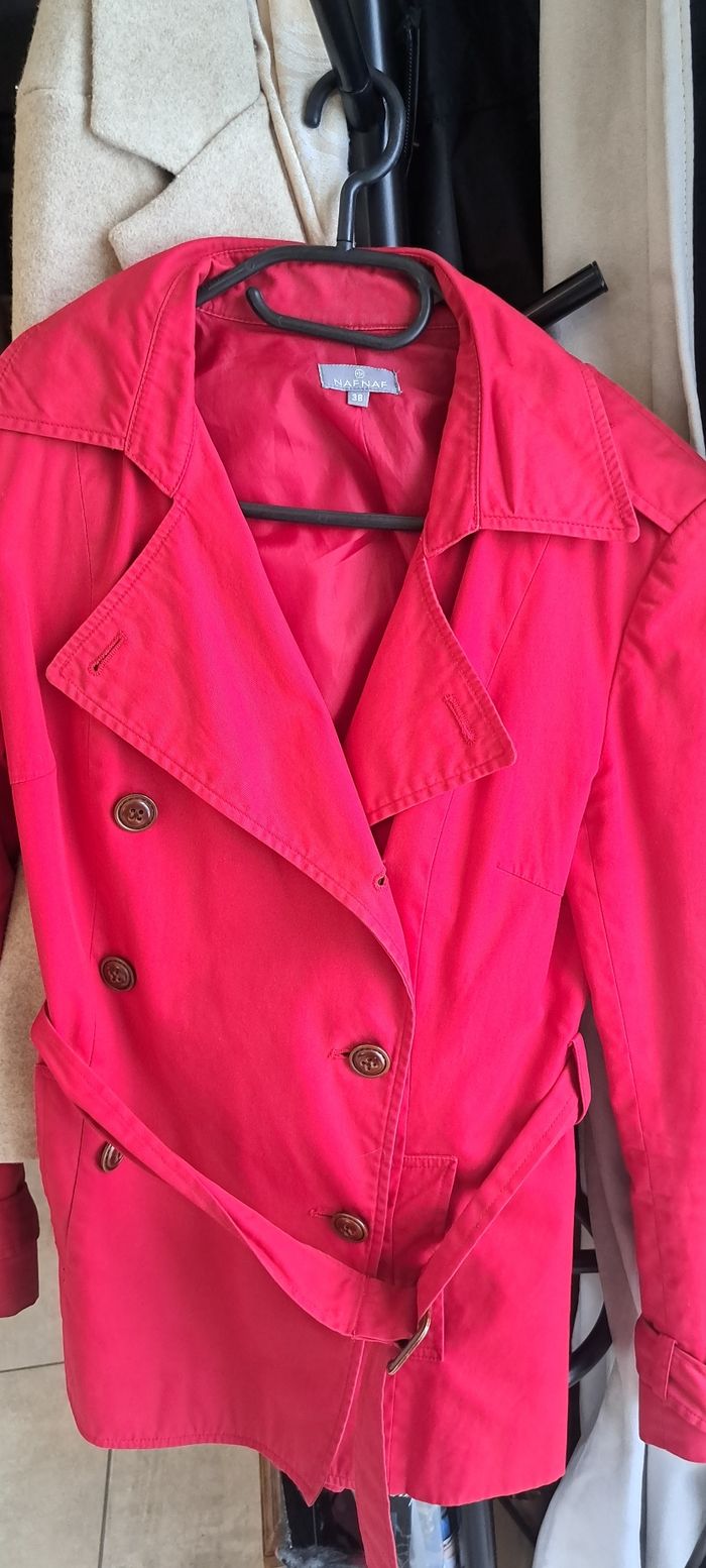 Trench rouge - photo numéro 2