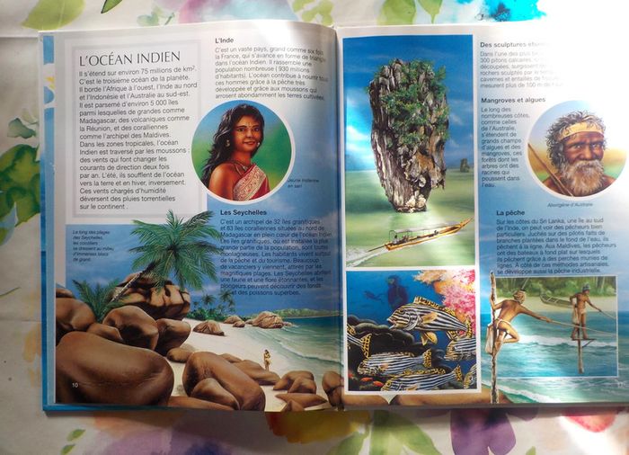 Les océans La grande imagerie Ed. Fleurus Enfants - photo numéro 7