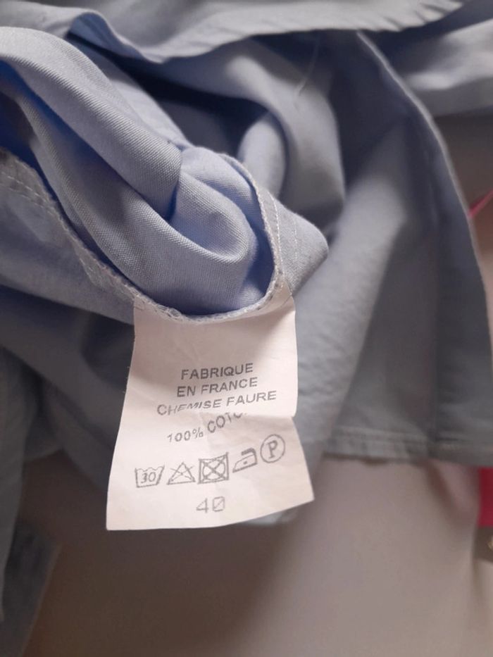Jolie chemise coton manches avec fentes La petite française - photo numéro 5