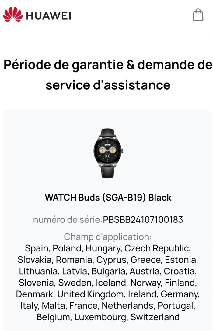 Huawei watch buds neuf sous blister. - photo numéro 3