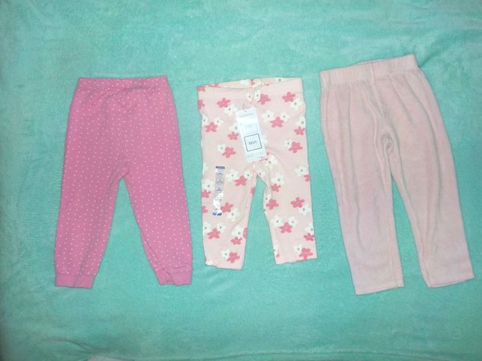 lot 3 leggins fille 3 ans