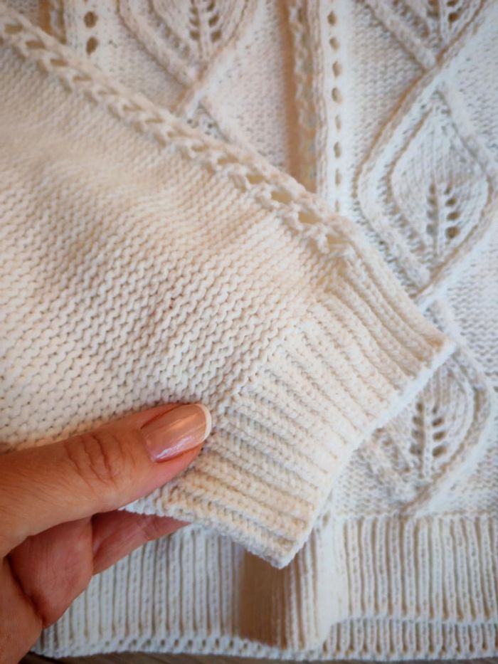Pull fin maille douce gemo ajouré - photo numéro 5