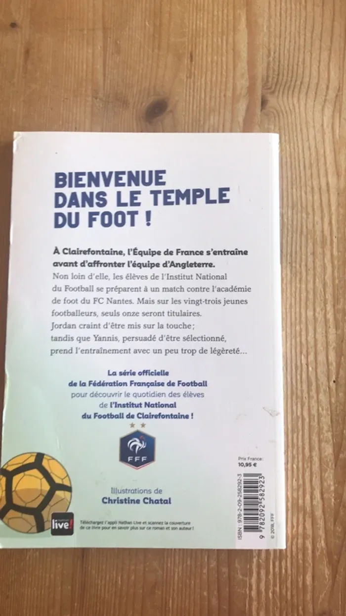 Claire fontaine l école des bleus le grand match - photo numéro 2