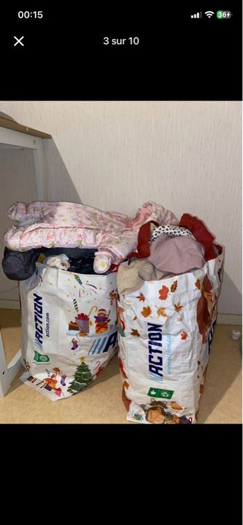 Gros lot de vetements bébé fille,mixte