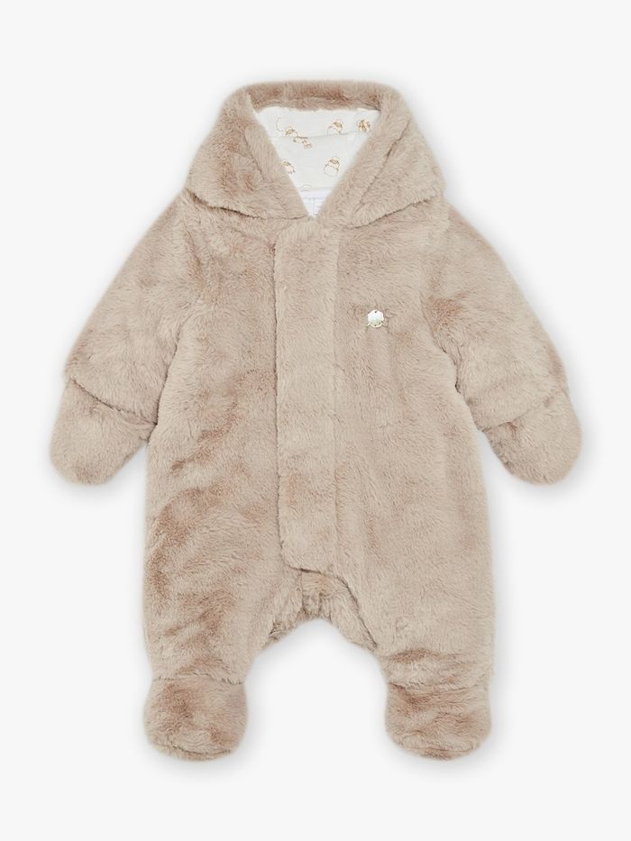 Combi-pilote en fourrure synthétique beige - photo numéro 2